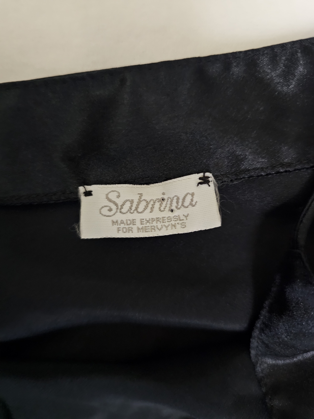 Vintage Y2k Sheer Sabrina Black Top - Classic Shine